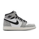 1 Retro High OG (GS) - Tech Grey/Muslin/Black