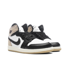 1 Retro High OG (PS) 'Latte' - Black/Legend Brown/White