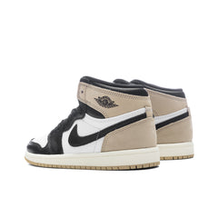 1 Retro High OG (PS) 'Latte' - Black/Legend Brown/White