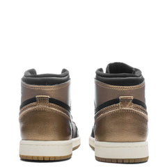 1 Retro High OG (PS) 'Black and Gold' - Black/Metallic Gold/Sail