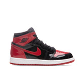 1 Retro High OG (PS) 'Patent Bred' - Black/Varsity Red/White