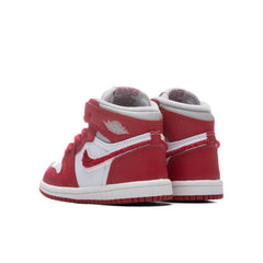 1 Retro High OG (TD) - Light Iron Ore/Varsity Red/Sail