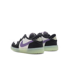 1 Retro Low OG (TD) - Black/Black Raspberry/Volt TInt