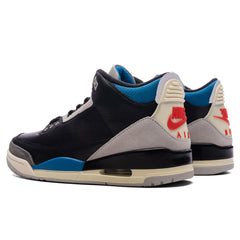 3 Retro OG 'Rare Air' - Black/Chile Red/Neutral Grey