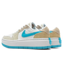 Women's 1 Elevate Low Salt Lake City - White/Baltic Blue/Oil Green
