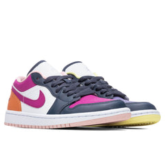 1 Women's Low SE - Thunder Blue/Healing Orange