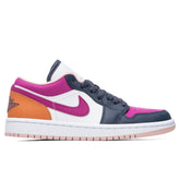 1 Women's Low SE - Thunder Blue/Healing Orange
