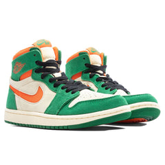 Women's 1 Zoom CMFT 2 - Pine Green/Orange Blaze/Muslin