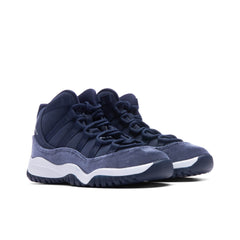 11 Retro (PS) - Midnight Navy/Metallic Silver/White