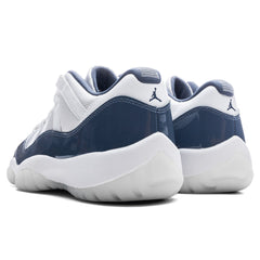 11 Retro Low - White/Midnight Navy/Diffused Blue