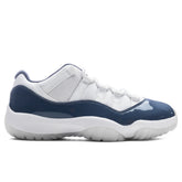 11 Retro Low - White/Midnight Navy/Diffused Blue