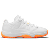Women's 11 Retro Low - White/Bright Citrus