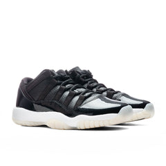 11 Retro Low (GS) '72-10' - Black/Gym Red/White