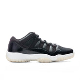 11 Retro Low (GS) '72-10' - Black/Gym Red/White