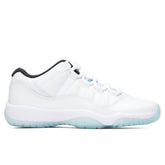 11 Retro Low (GS) - White/Legend Blue