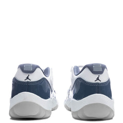 11 Retro Low (GS) - White/Midnight Navy/Diffused Blue