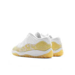 11 Retro Low (TD) Yellow Snakeskin - White/Tour Yellow/Sail