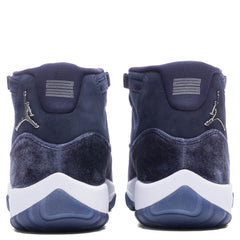 Women's 11 Retro - Midnight Navy/Metallic Silver/White