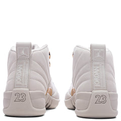 Women's 12 Retro - Phantom/Metallic Gold/White