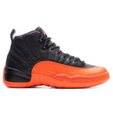 Women's 12 Retro - Black/Brilliant Orange/White