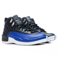 Women's 12 Retro - Black/Hyper Royal/Metallic Silver