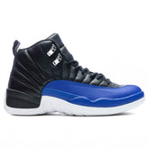 Women's 12 Retro - Black/Hyper Royal/Metallic Silver