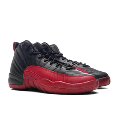 12 Retro 'Flu Game' (GS) - Black/Varsity Red