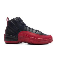 12 Retro 'Flu Game' (GS) - Black/Varsity Red