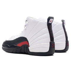 12 Retro (GS) - White/Gym Red/Black