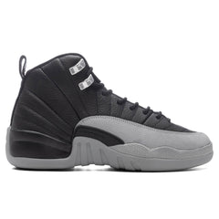 12 Retro (GS) Barons - Black/Wolf Grey/White