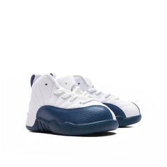 12 Retro 'French Blue' (TD) - White/French Blue/Metallic Silver