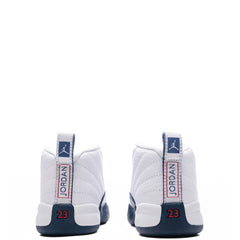 12 Retro 'French Blue' (TD) - White/French Blue/Metallic Silver