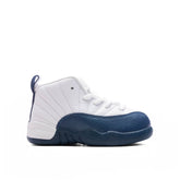 12 Retro 'French Blue' (TD) - White/French Blue/Metallic Silver