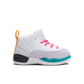 12 Retro (TD) - White/Vapor Green/Photon Dust