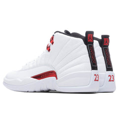 12 Retro 'Twist' - White/University Red