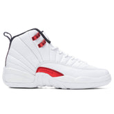 12 Retro (GS) "Twist" - White/University Red