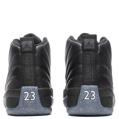 12 Retro 'Utility' - Black/Bright Crimson