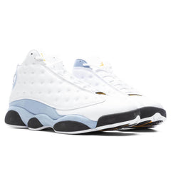 13 Retro - White/Yellow Ochre/Blue Grey