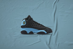13 Retro (GS) - Black/University Blue/White