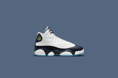 13 Retro (PS) 'Obsidian' - White/Dark Powder Blue