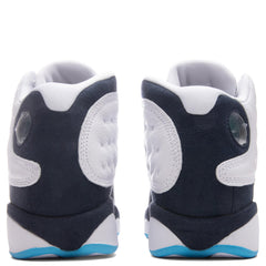 13 Retro (GS) 'Obsidian' - White/Dark Powder Blue