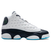 13 Retro (GS) 'Obsidian' - White/Dark Powder Blue