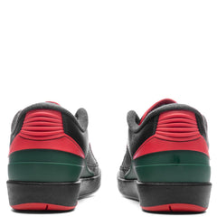 2 Retro Low 'Christmas' - Black/Fire Red/Cement Grey