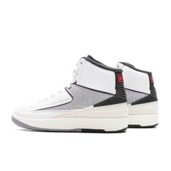 2 Retro (GS) 'Python' - White/Fire Red/Cement Grey