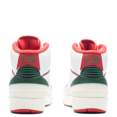 2 Retro (GS) 'Italy' - White/Fire Red/Fir