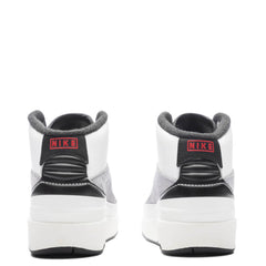 2 Retro (PS) 'Python' - White/Fire Red/Cement Grey