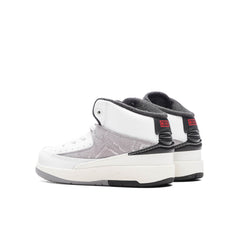2 Retro (TD) 'Python' - White/Fire Red/Cement Grey