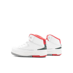 2 Retro (TD) 'Italy' - White/Fire Red/Fir