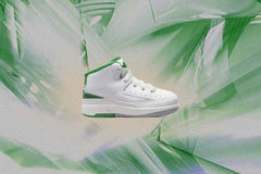 2 Retro (TD) - White/Lucky Green/Sail
