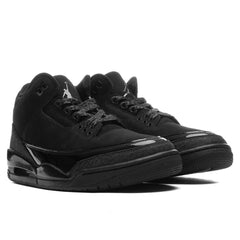 3 Retro 'Black Cat' - Black/Dark Charcoal/White